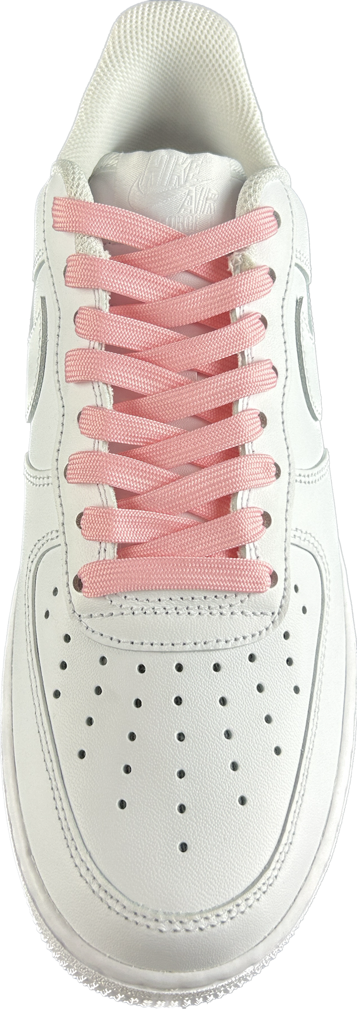 Flat laces 2 layer baggy pink 140cm