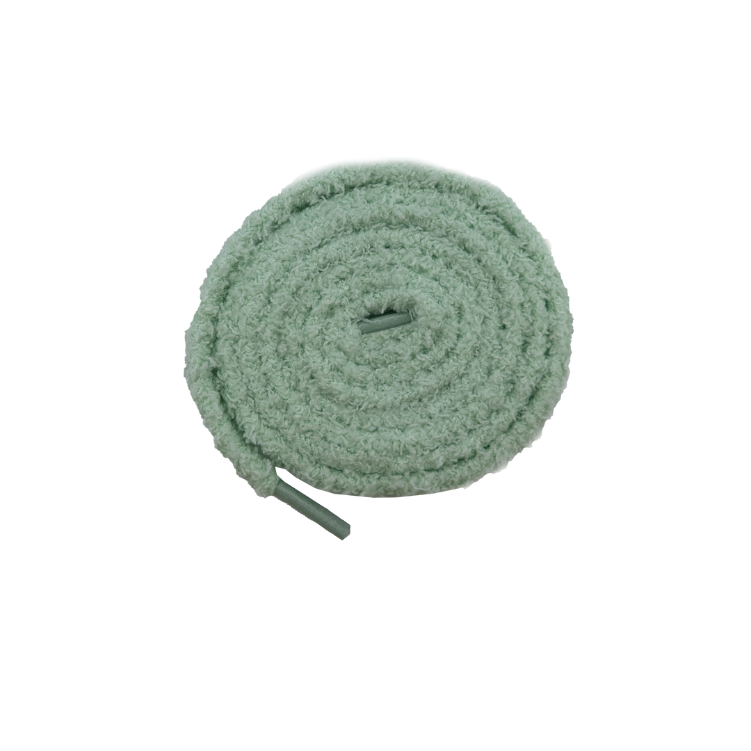 ROUND FUZZY LACES DIPSY GREEN