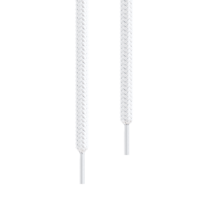 Lacios de cordón Flex White 120 cm