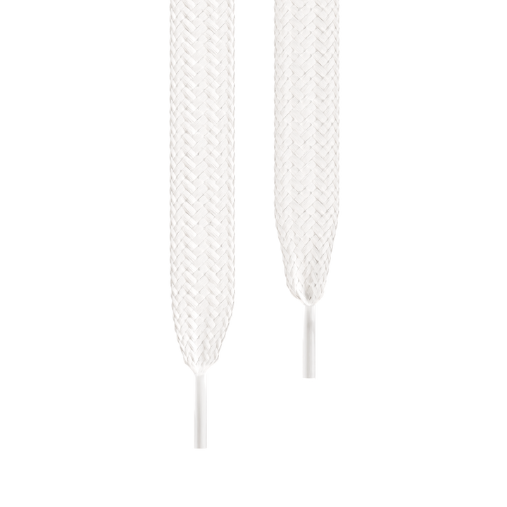 FLAT CORD LACES FLEX WHITE 140CM