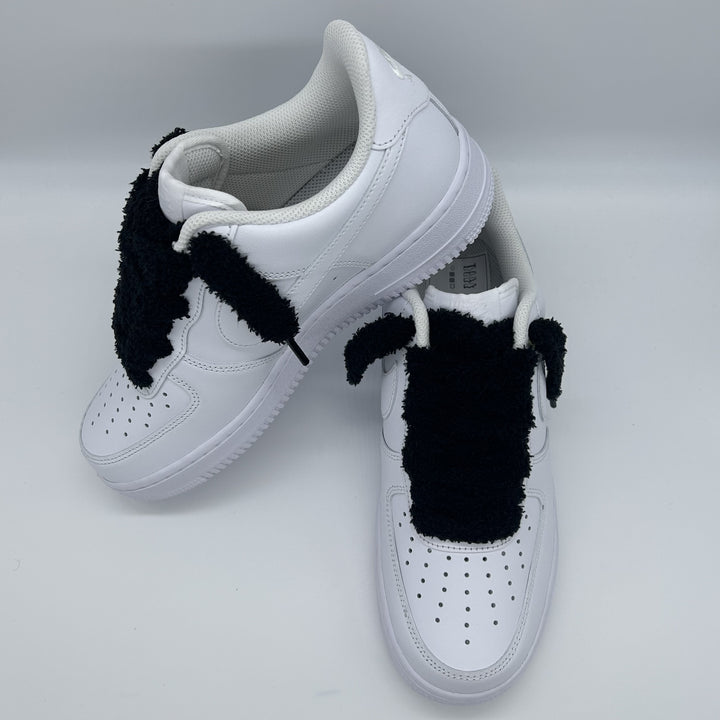 FAT FUZZY LACES BLACK SHEEP 170CM