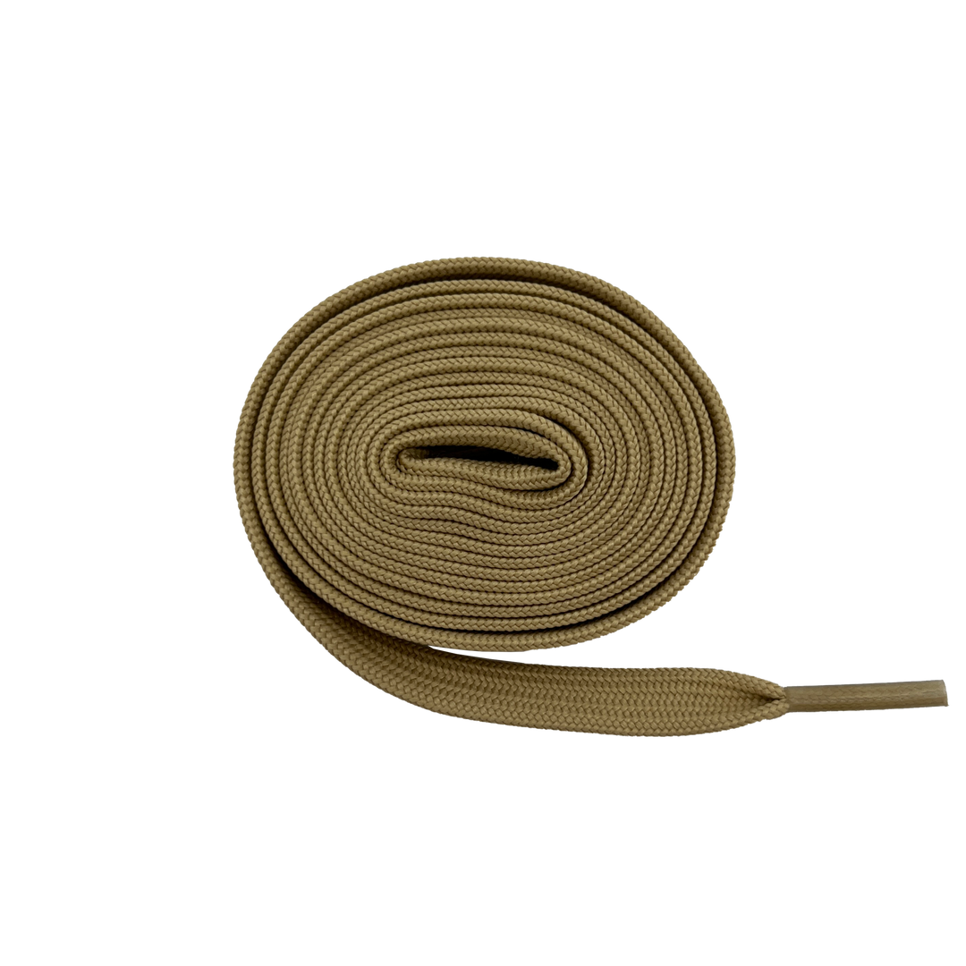 FLAT LACES 2 LAYER LIGHT MOCCA